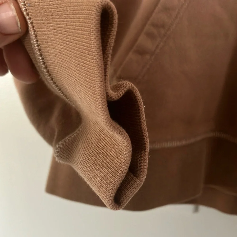 GAP Ombre brown girls M sz 8 cropped Hoodie